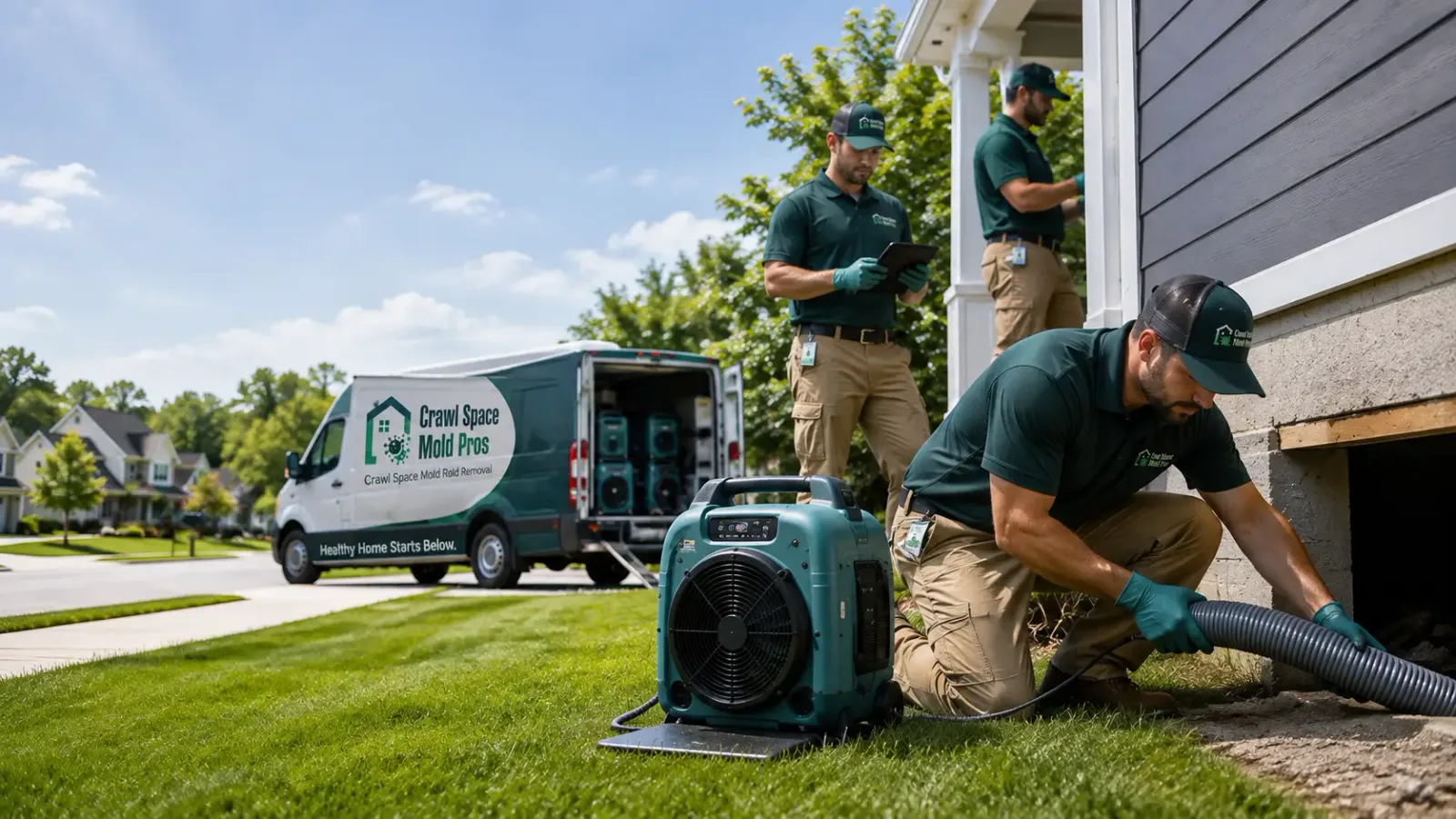 Crawl Space Mold Removal in Bartonsville, PA